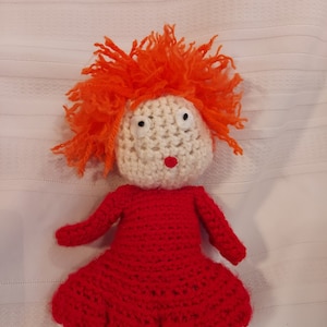 Ponyo handmade amigurumi transforming doll
