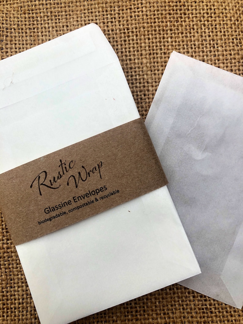 40mm X 40mm Mini Glassine Envelopes Seeds Beads Food Grade Etsy UK