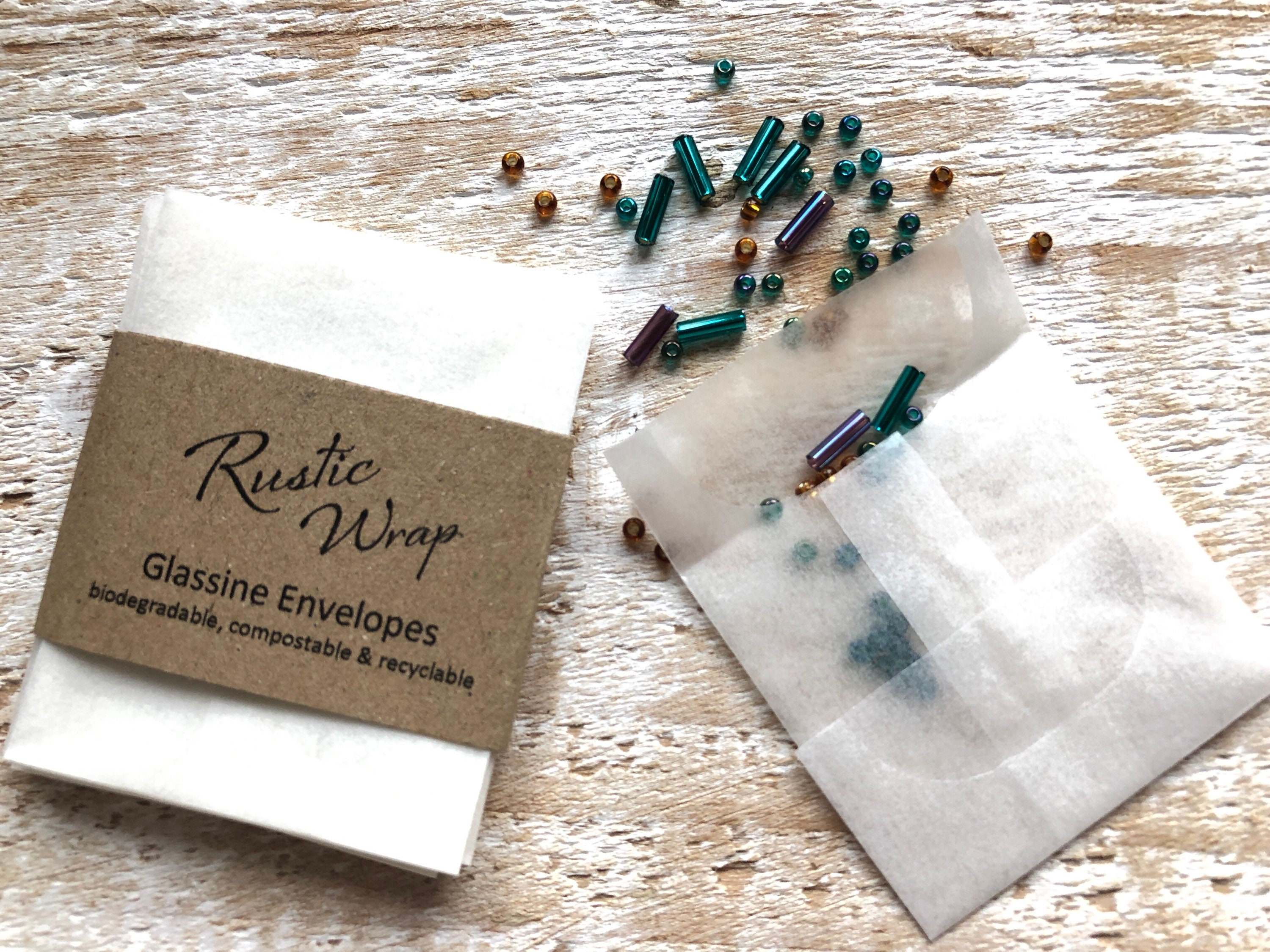 40mm X 40mm Mini Glassine Envelopes Seeds Beads Food Grade Etsy UK