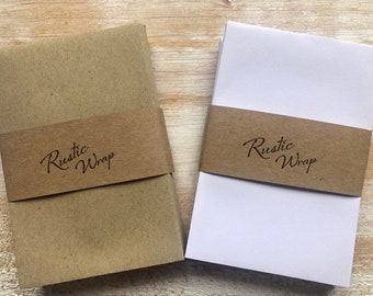 Mini Kraft / White Envelopes 98mm x 67mm  Eco friendly Seed, wedding favour, confetti packaging