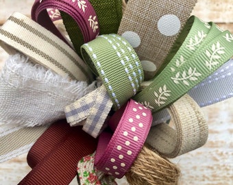 Assorted Rustic Wrap Natural Ribbon Bundle 5m or 10m   Crafts, Gift Wrapping, Trimming