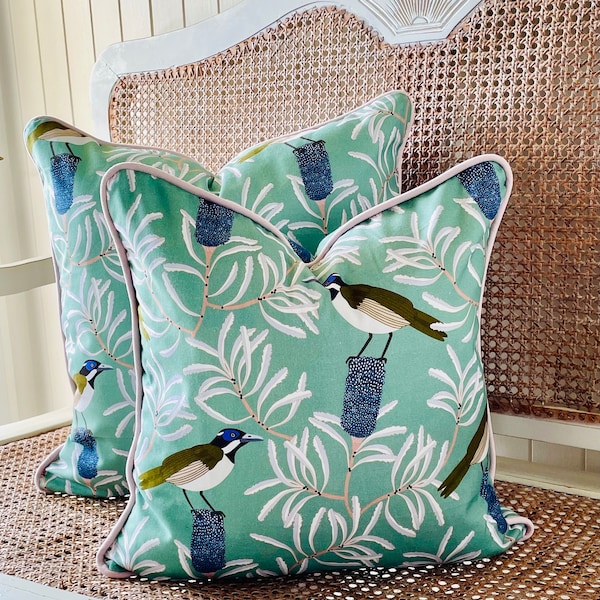 Green Cushion Cover Etsy Australia
