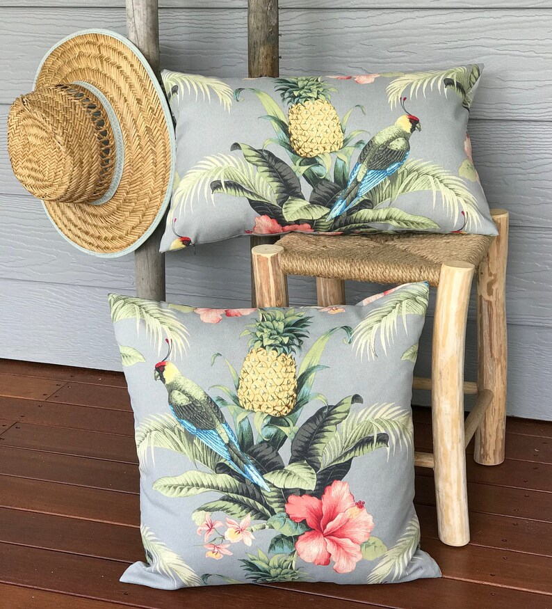 Outdoor / Indoor Tommy Bahama Cushion / Pillow Cover Tropical Etsy