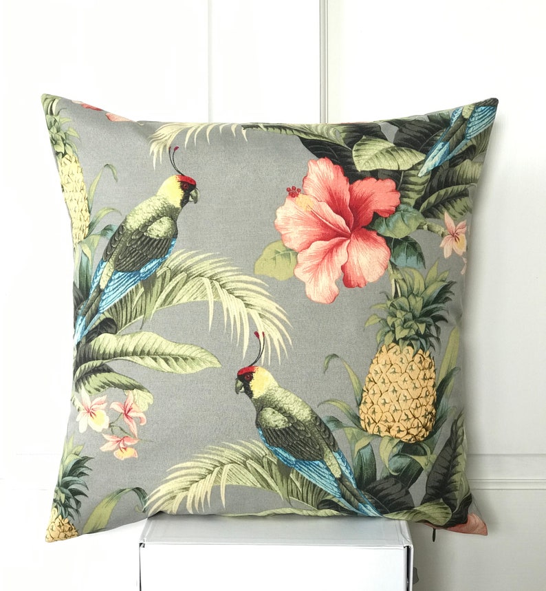 Outdoor / Indoor Tommy Bahama Cushion / Pillow Cover Tropical Etsy