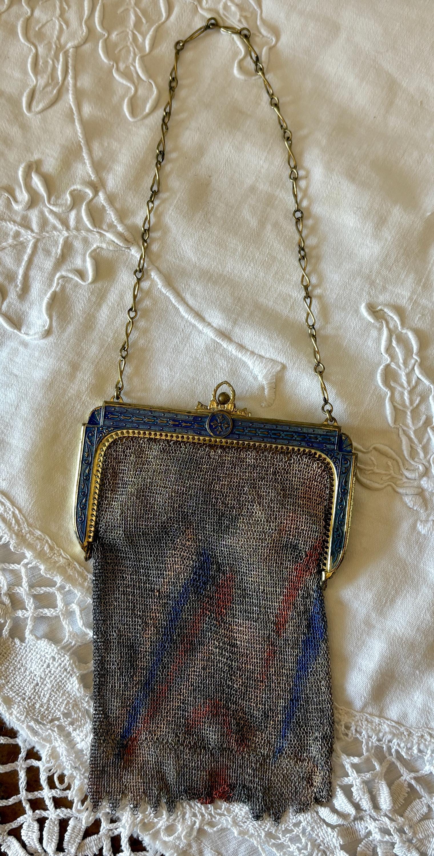 Antique mesh coin purse - Etsy 日本