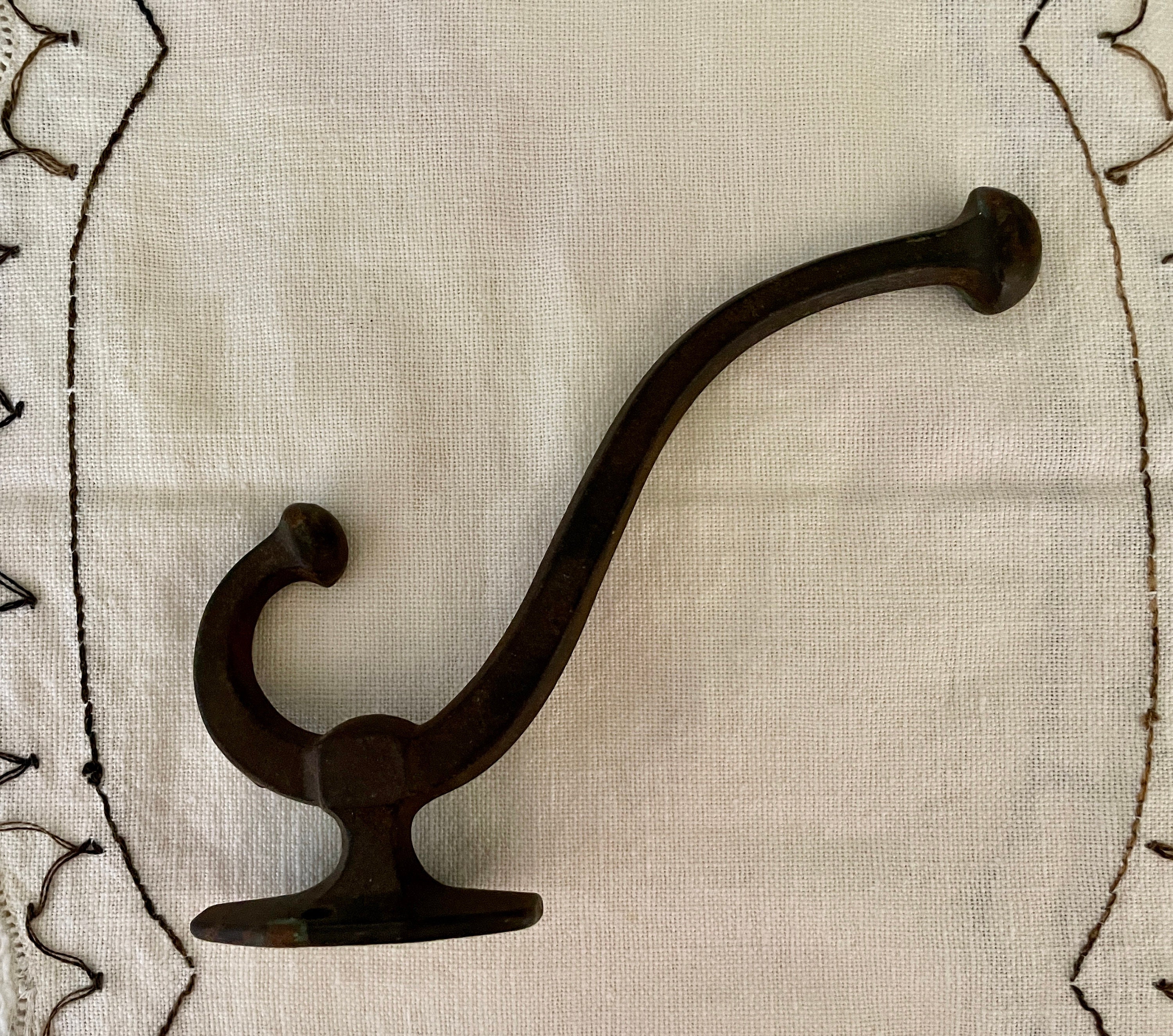 Antique Large Cast Iron Horse Harness Hook Etsy