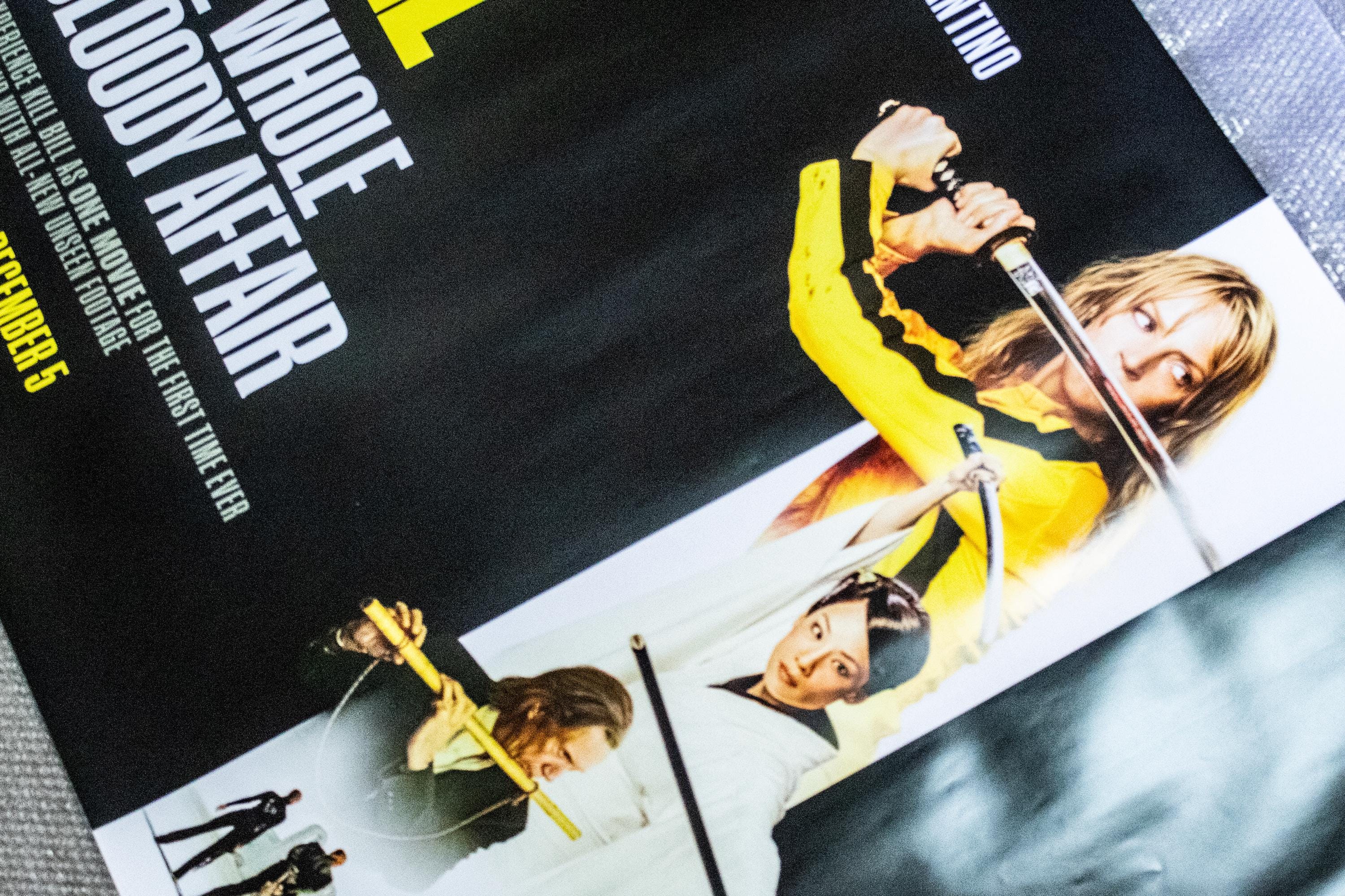 Kill Bill: the Whole Bloody Affair (2006/2025) Quad Film Poster - Etsy