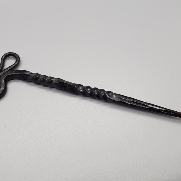 Viking Hairstick Viking Style, Hand Forged Metal Hair Spike