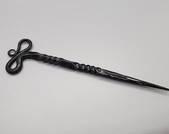 Viking Hairstick Viking Style, Hand Forged Metal Hair Spike