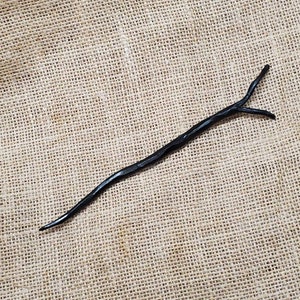 Metal Hair Stick, Sylvan, Steel Hair Twig, Hair Spike