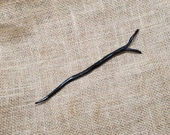 Metal Hair Stick, Sylvan, Steel Hair Twig, Hair Spike