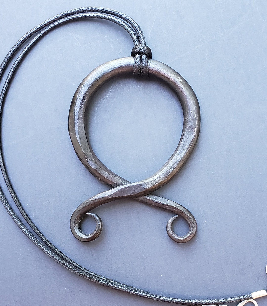 Troll Cross Trollkors Necklace Blacksmith Made Viking Jewelry - Etsy
