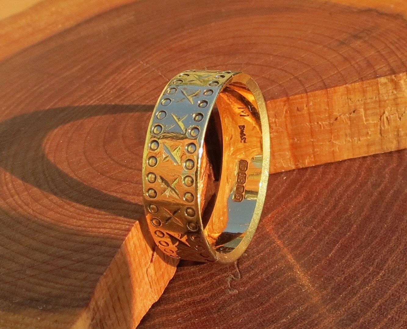 Sold to Philippa, Layaway 6. Wedding ring, 18K yellow gold