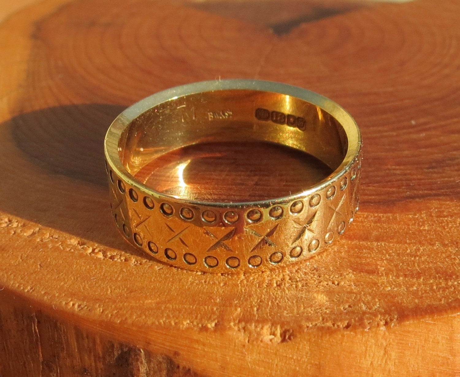 Sold to Philippa, Layaway 6. Wedding ring, 18K yellow gold