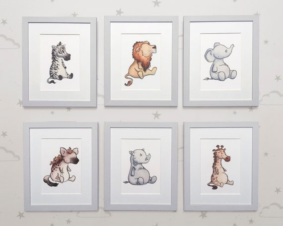 safari animal wall decor