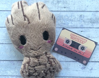 Baby Plant Plush, Alien Adorable Tree, Plant Groot Plushie, Groot Stuffie