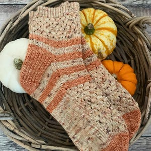 KNITTING PATTERN The Ada Socks Pattern, Sock Pattern, Knitted Sock, Cuff Down Sock Pattern, Knit Sock Pattern