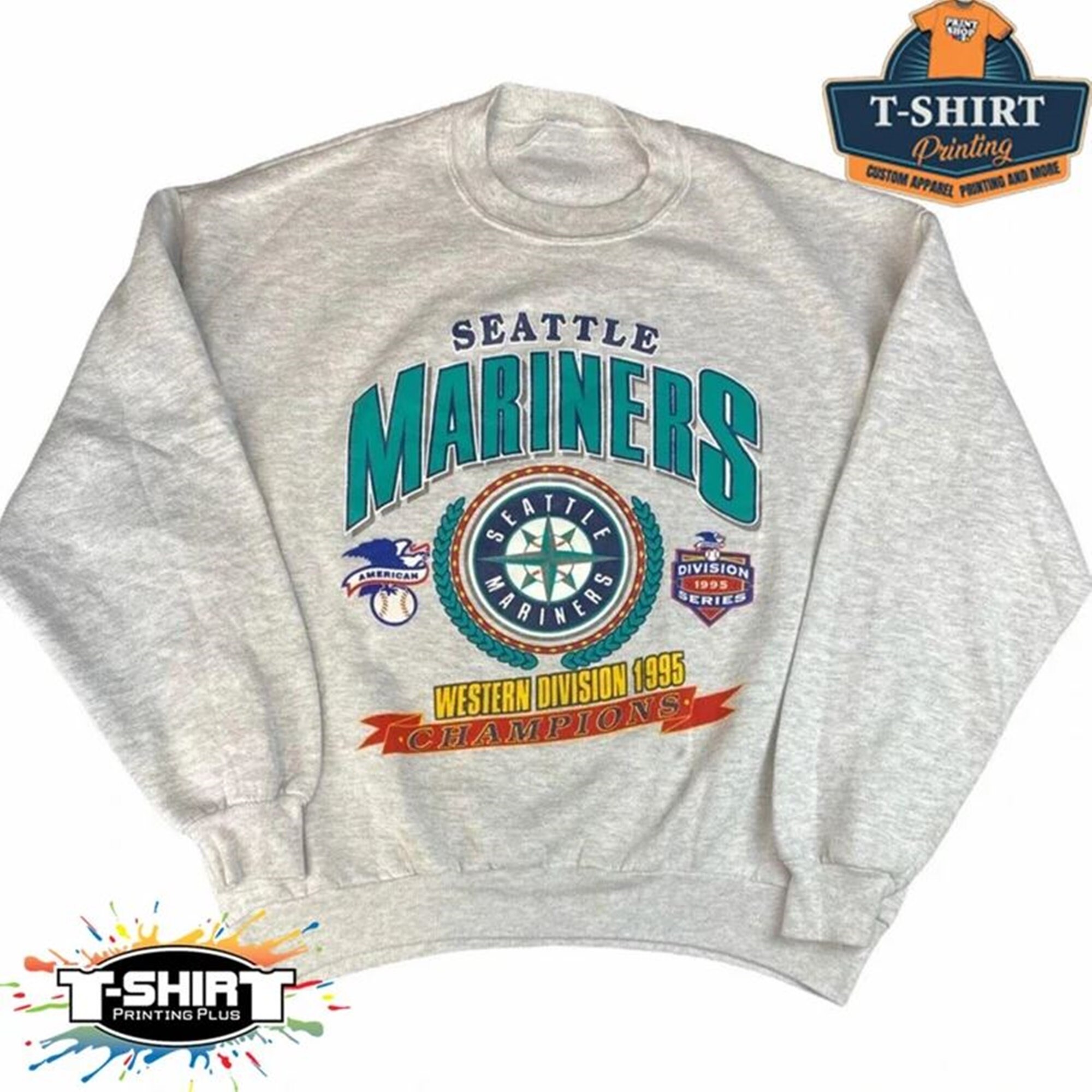 Seattle Mariners Sweatshirt - Etsy