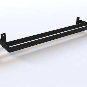 Double Towel Rack, Metal Towel Rack, Modern Bathroom Hardware Accessories, Metal Towel Bar image 1