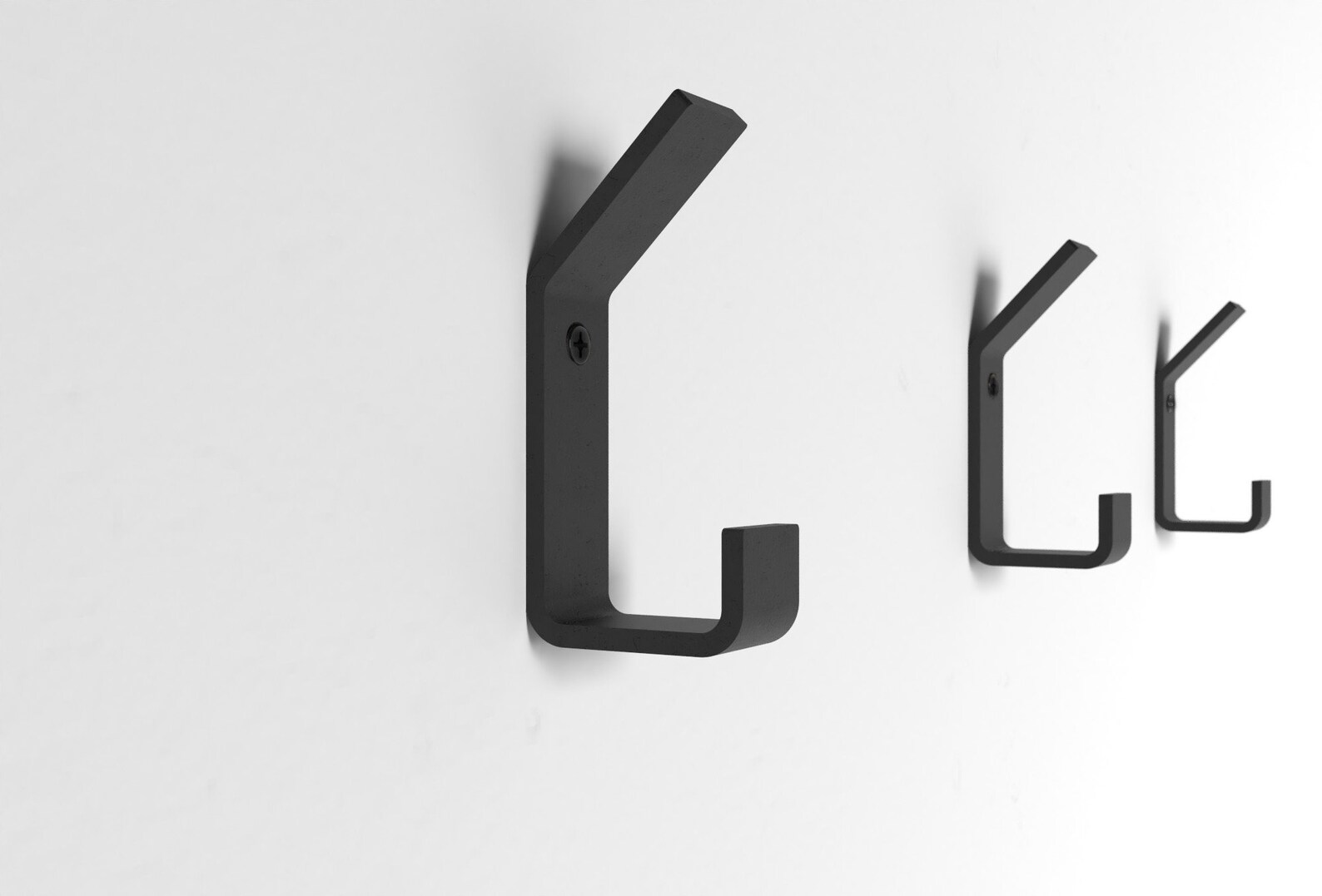 Steel Wall Hook Metal Wall Hook Metal Coat Hooks Farmhouse Etsy