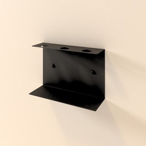 Metal Luxury Soap Dispenser Holder, Modern Bathroom Shower Hardware, Brass, Steel Flat Black