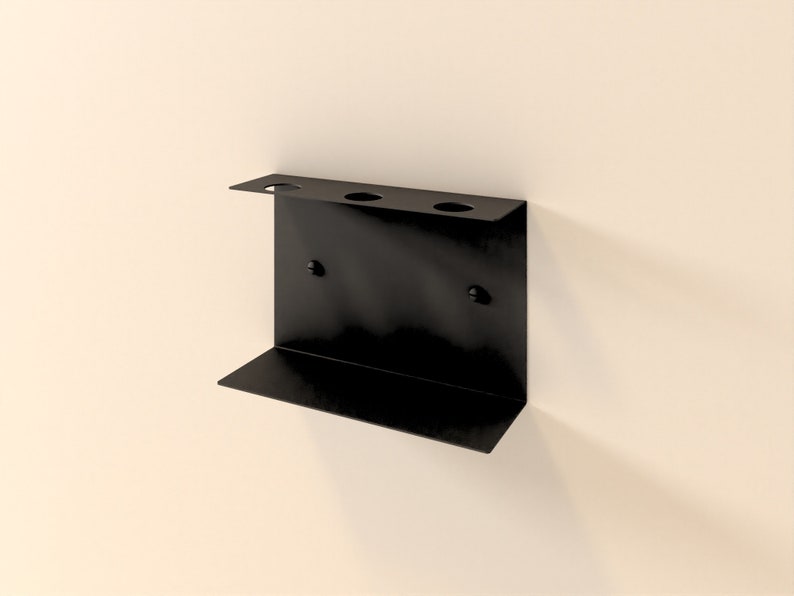 Soporte dispensador de jabón de lujo de metal, accesorios de ducha de baño modernos, latón, acero Flat Black