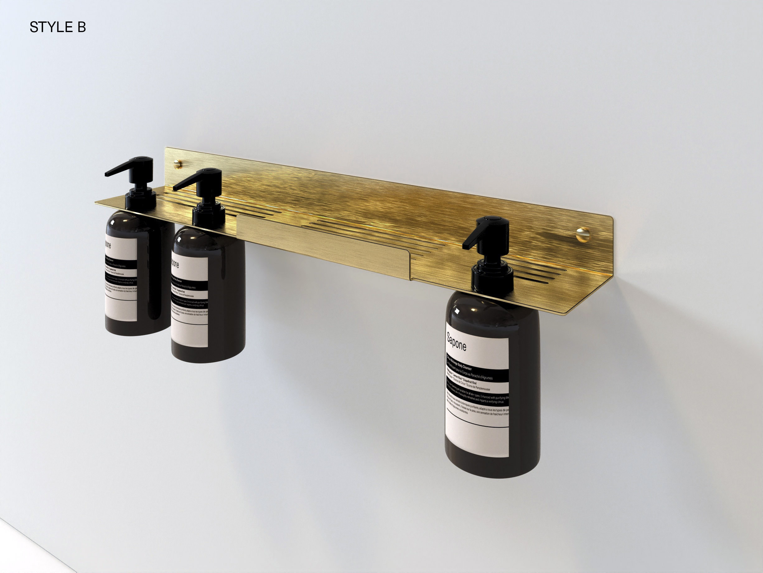 Brass Bottle Holder