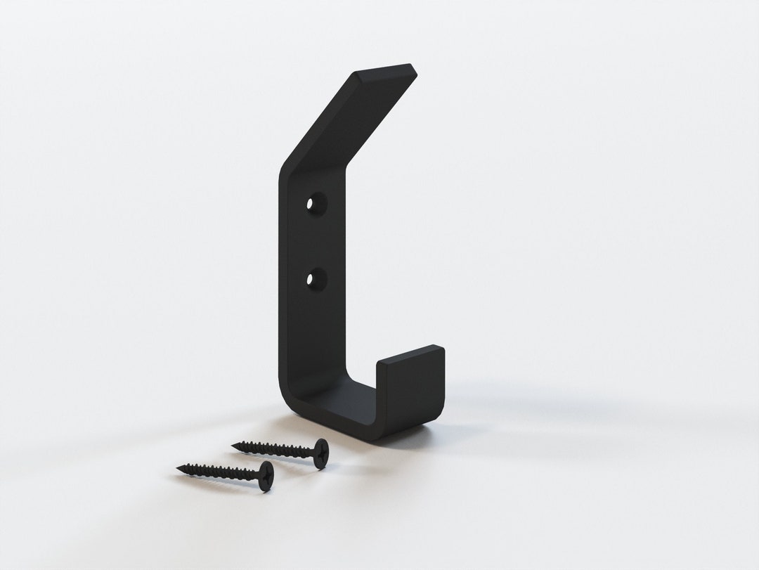 Steel Wall Hook, Metal Wall Hook, Metal Coat Hooks, Farmhouse Hook, Bathroom Hooks, Industrial