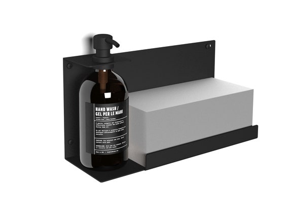 Metal Multifold Paper Towel Holder with Bottle Holder