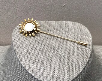 30pcs 12mm Round Stick Pin Setting Blanks-Lapel Pin Clutch-Brooch Blank-50mm Long Base Setting-10mm,12mm,14mm,16mm,18mm,20mm Bezel,A2668