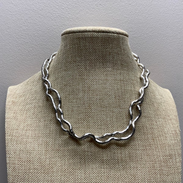 Sculptural Necklace Etsy