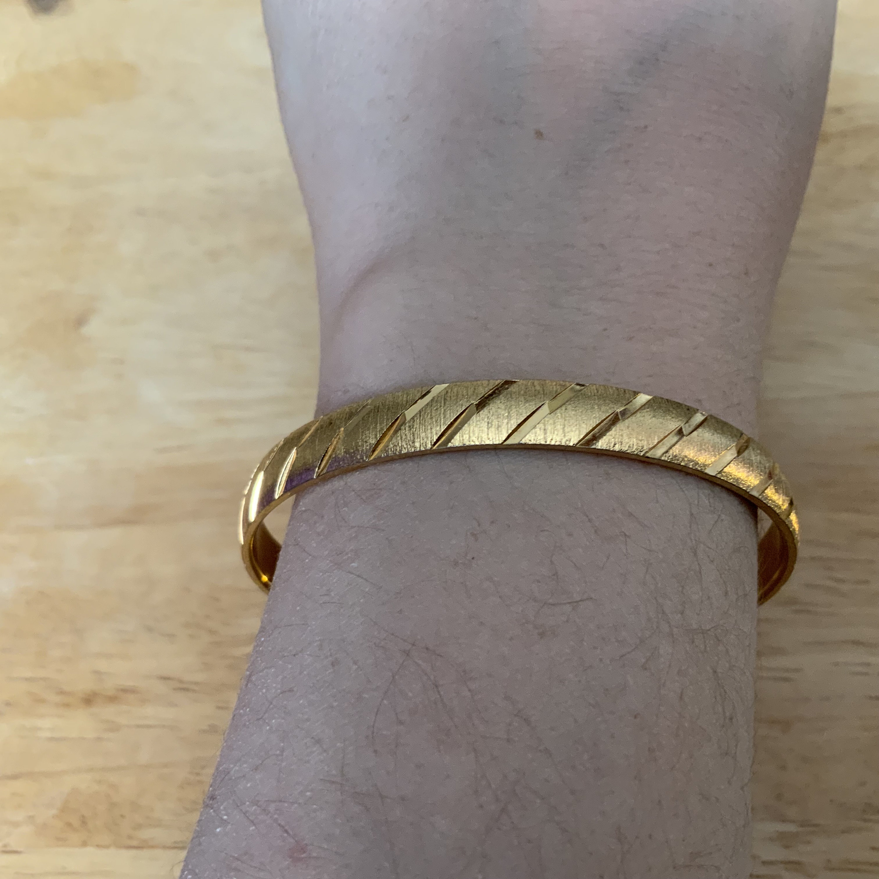 Monet m gold bracelet deals