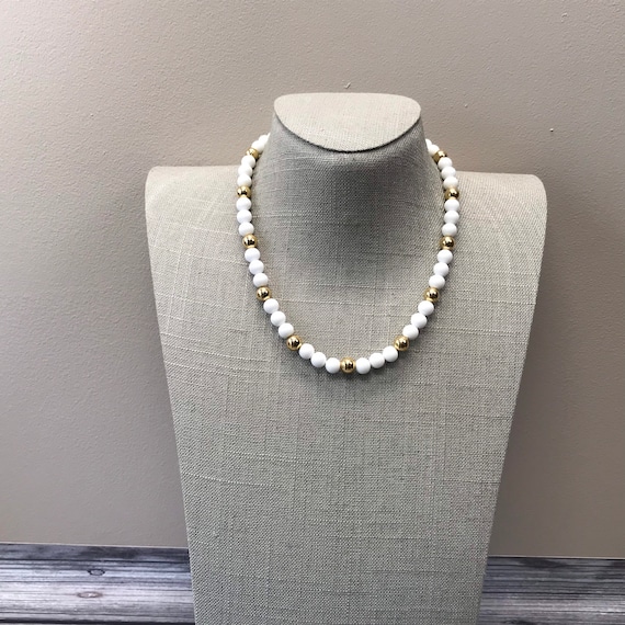 Napier necklace white gold discount