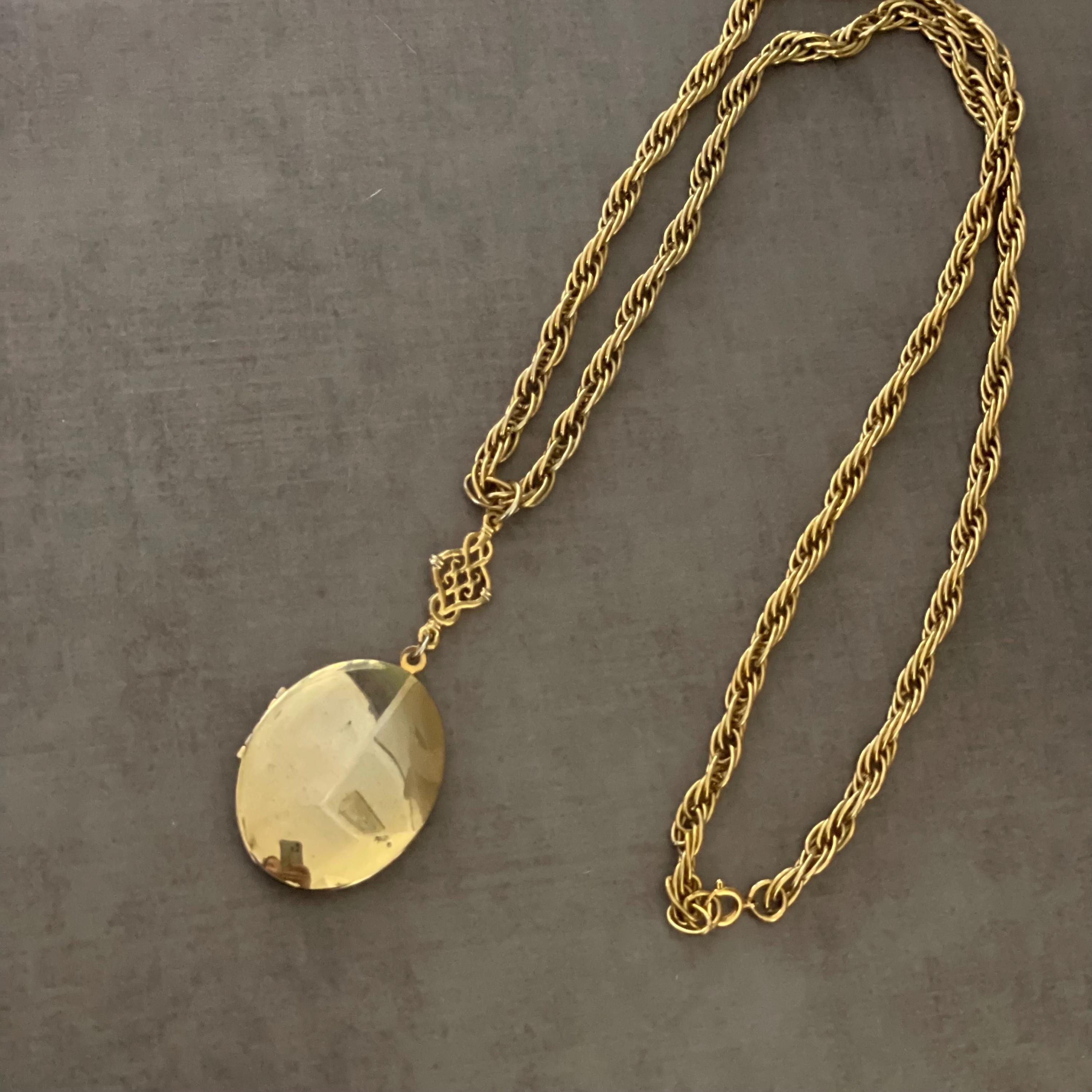 1970s Gold Chain Necklace - Etsy