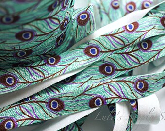 Printed Elastic Aztec Print 58 FOE Aztec Fold Over Elastic Aztec Elastic Ribbon Wholesale FOE Elastic By the Yard Elastic Trim