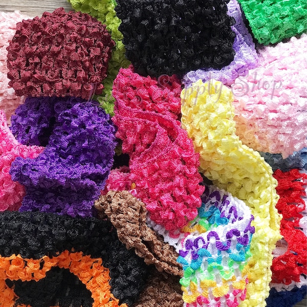 CLEARANCE - GRAB BAG Waffle Headbands - Wholesale Crochet headbands - Hair Accessories - Bulk Waffle Headbands - Wholesale Headband Supplies