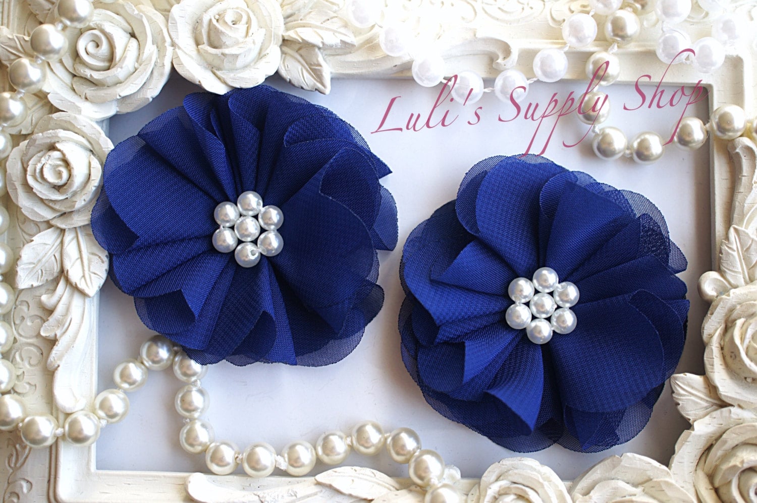 2pcs Royal Blue 2.5