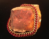 Red and Gold Bracelet