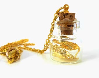 Gold in the bottle chain