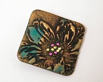 BROCHE ARGILE POLYMERE