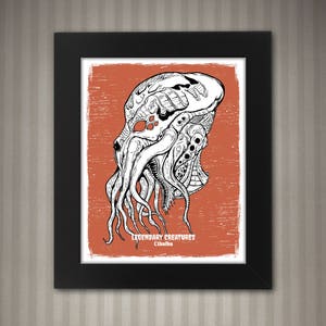 Cthulhu - Legendary Creatures Art - 8x10