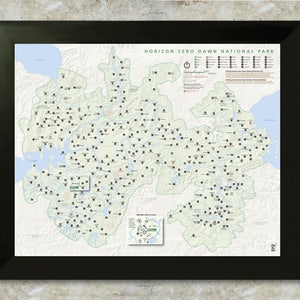Horizon nul Dawn Nationaal Park stijl 16 x 20 Poster