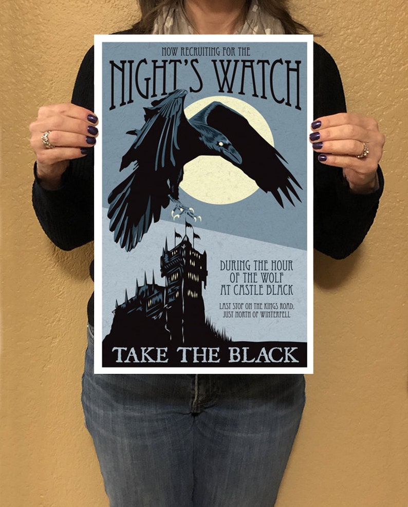 Game of Thrones Night's Watch Recruitment Print 11x17 image 2