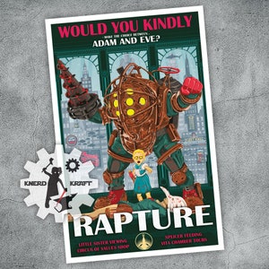 Bioshock - Rapture Travel Poster - 11x17 inches
