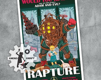 Bioshock - Rapture Travel Poster - 11x17 inches