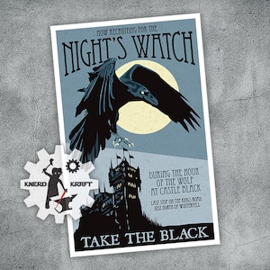 Game of Thrones - Night's Watch Recruitment Print - 11x17