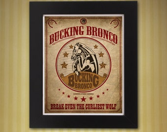 Bioshock Infinite Bucking Bronco Vigor 8 x 10 print