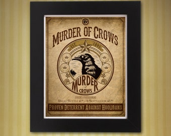 Bioshock Infinite Murder of Crows Vigor 8 x 10 print