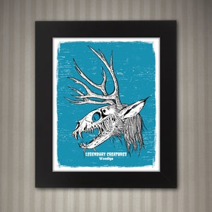 Wendigo - Legendary Creatures Art - 8x10