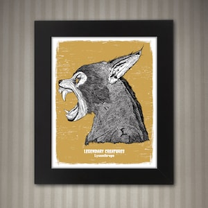 Lycanthrope - Legendary Creatures Art - 8x10